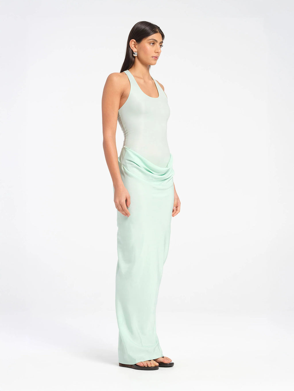 Jade Maxi Dress Bleached Aqua
