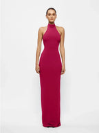 Rhi Gown Raspberry