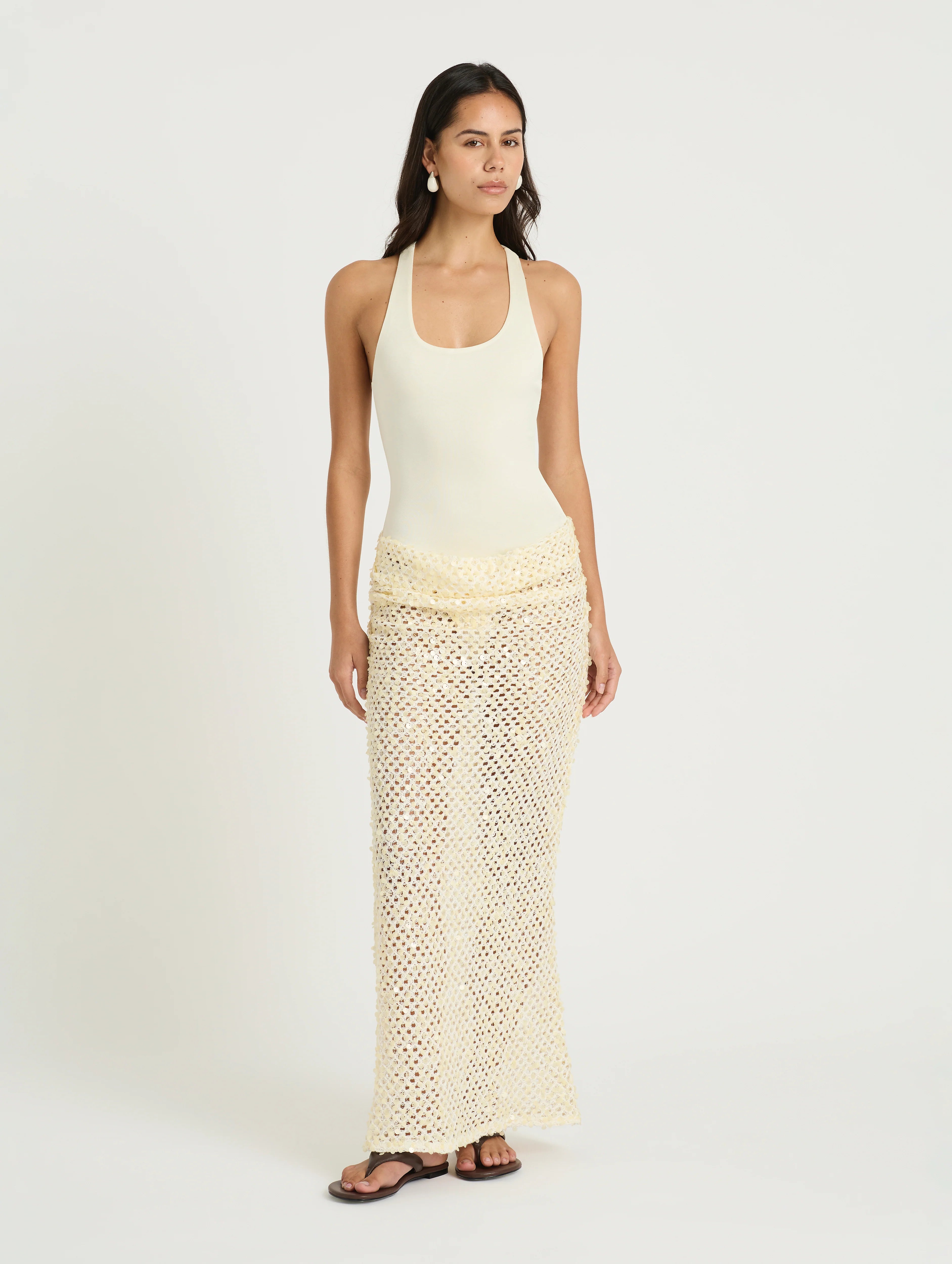 Ariel Maxi Dress Shell