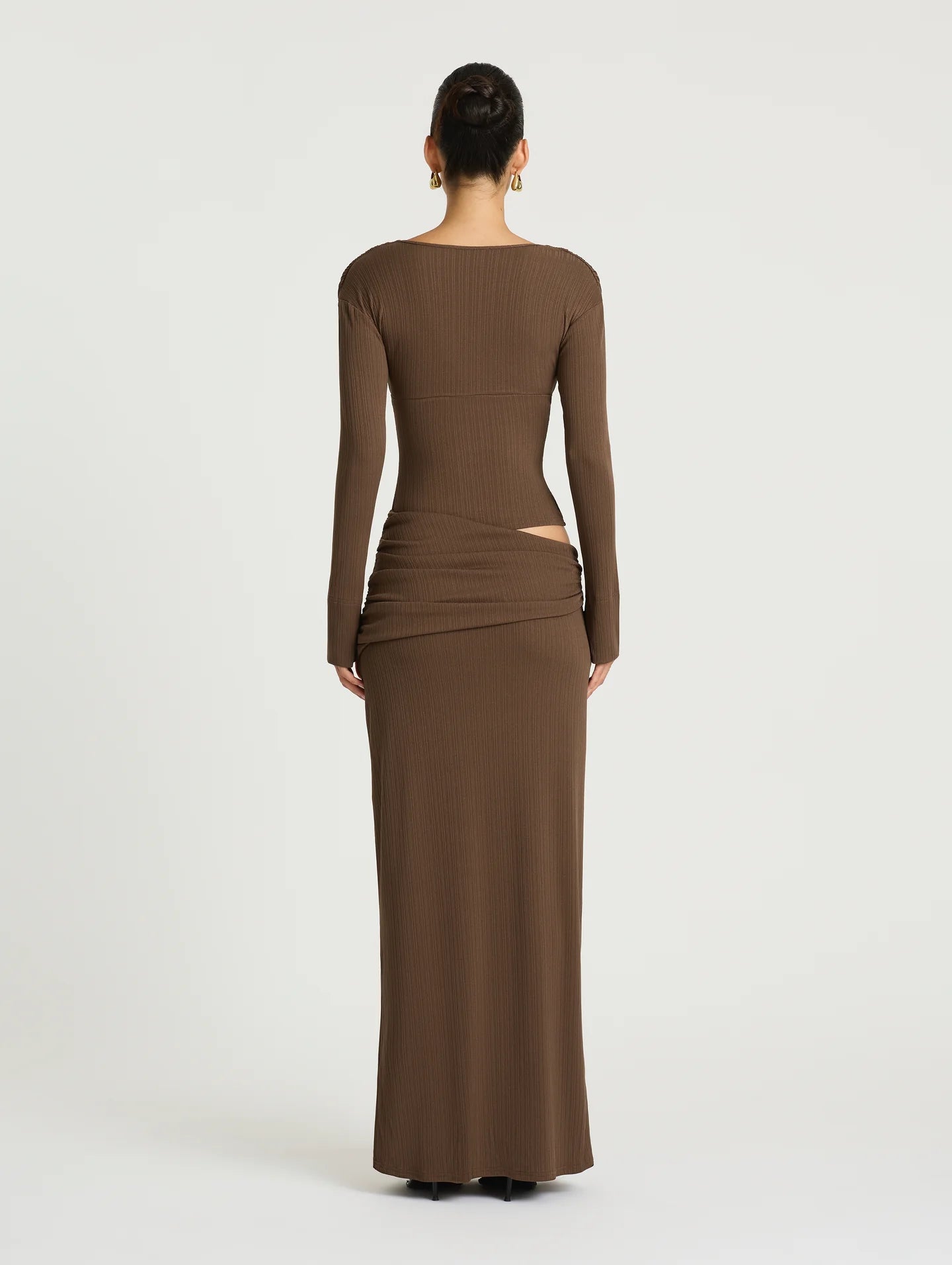 Agnes Maxi Dress Chocolate