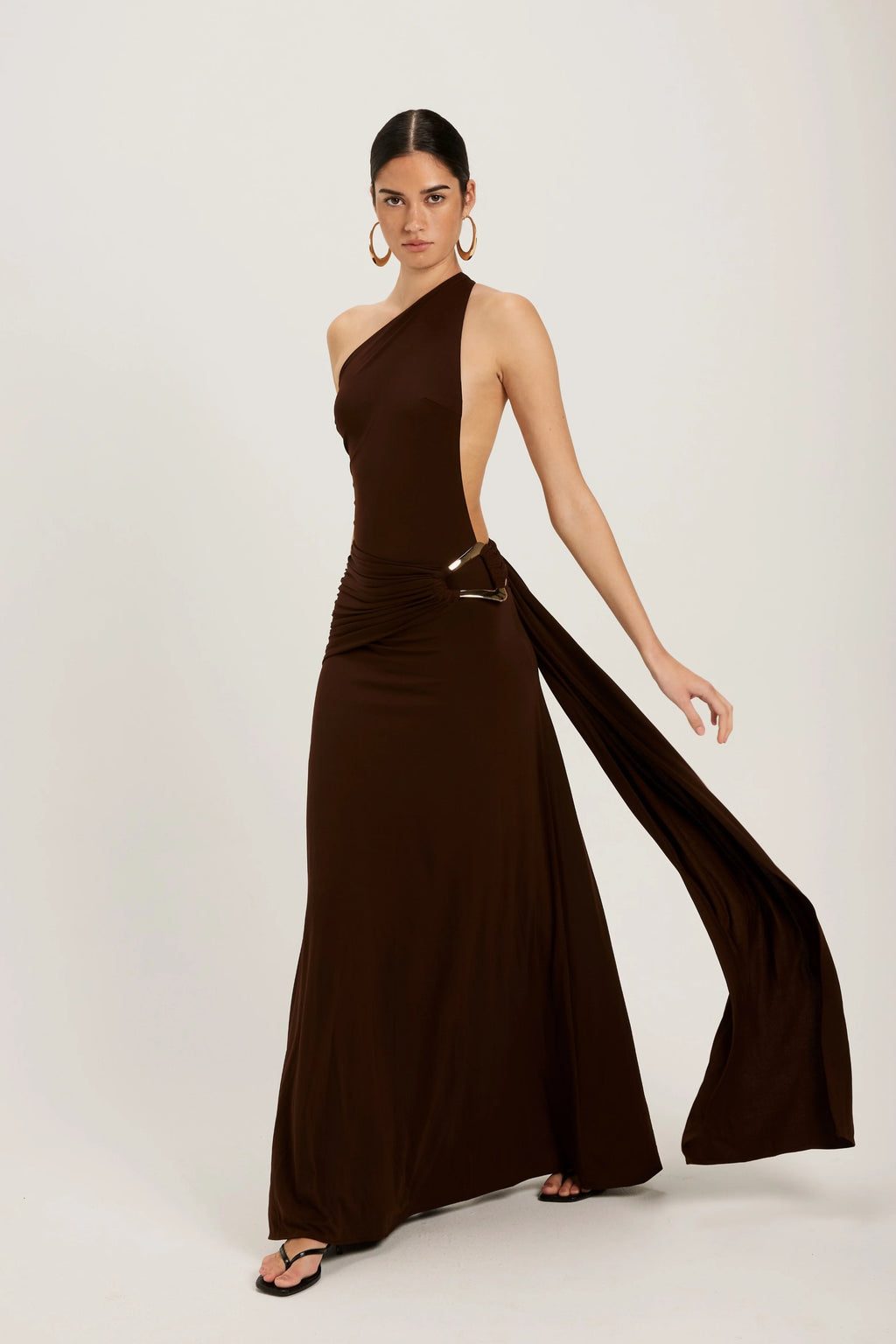 Gaia Gown - Brown