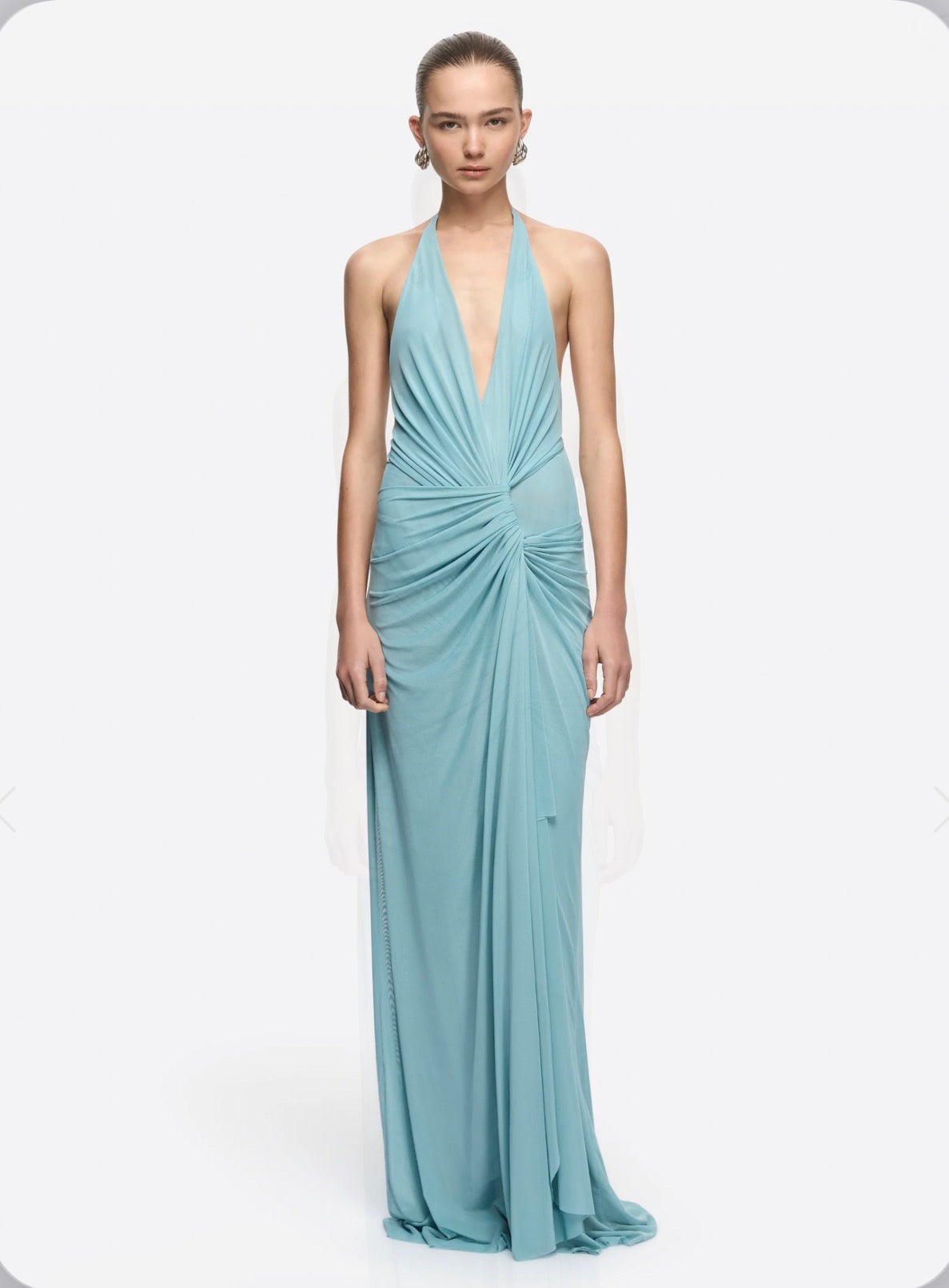 Xanthi V Neck Maxi Dress