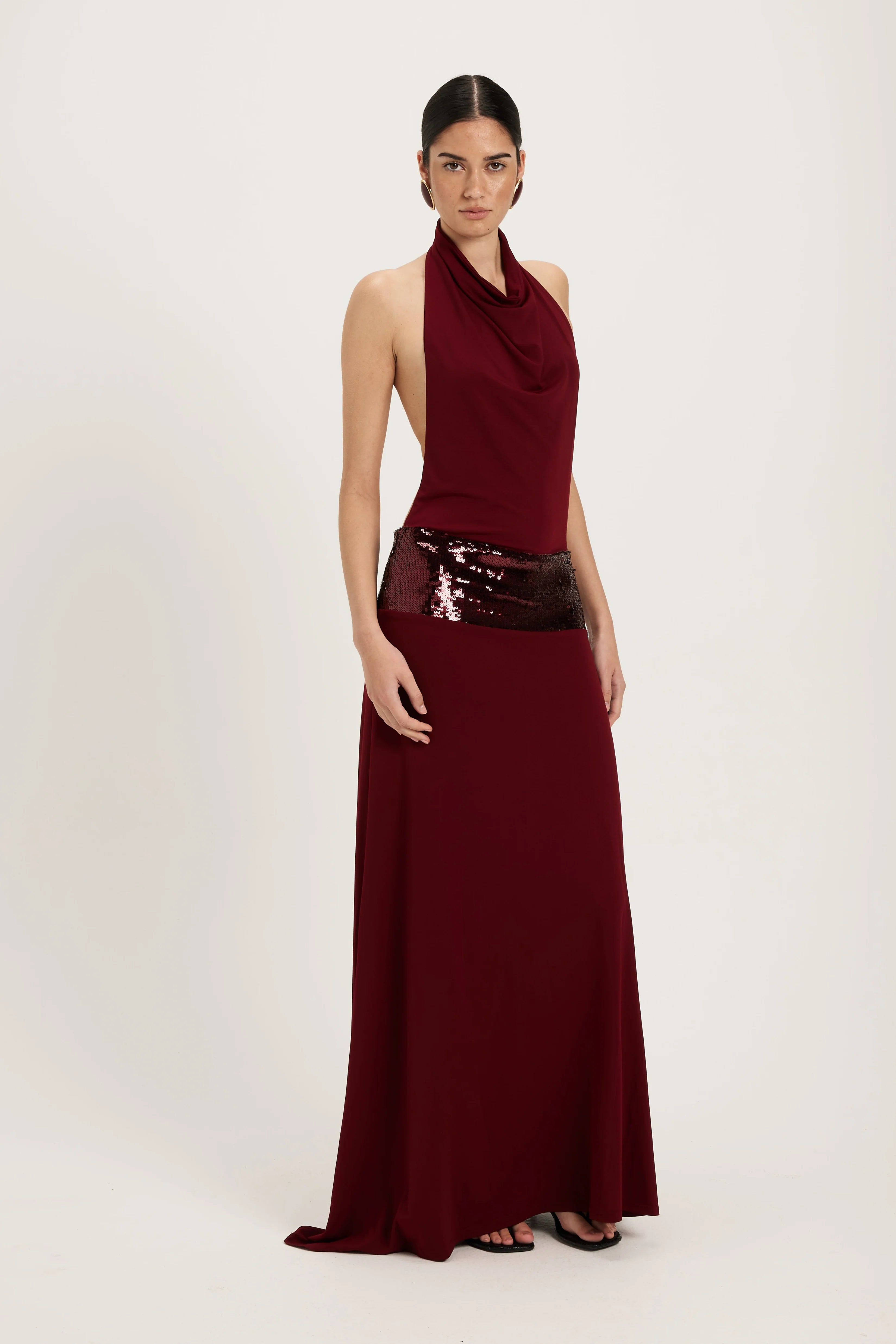 Adele Maxi Dress Red