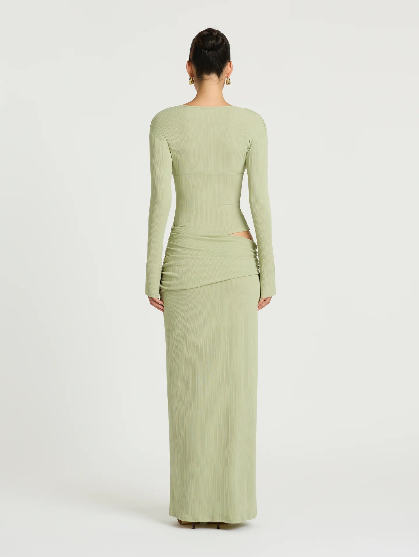 Agnes Maxi Dress Pistachio