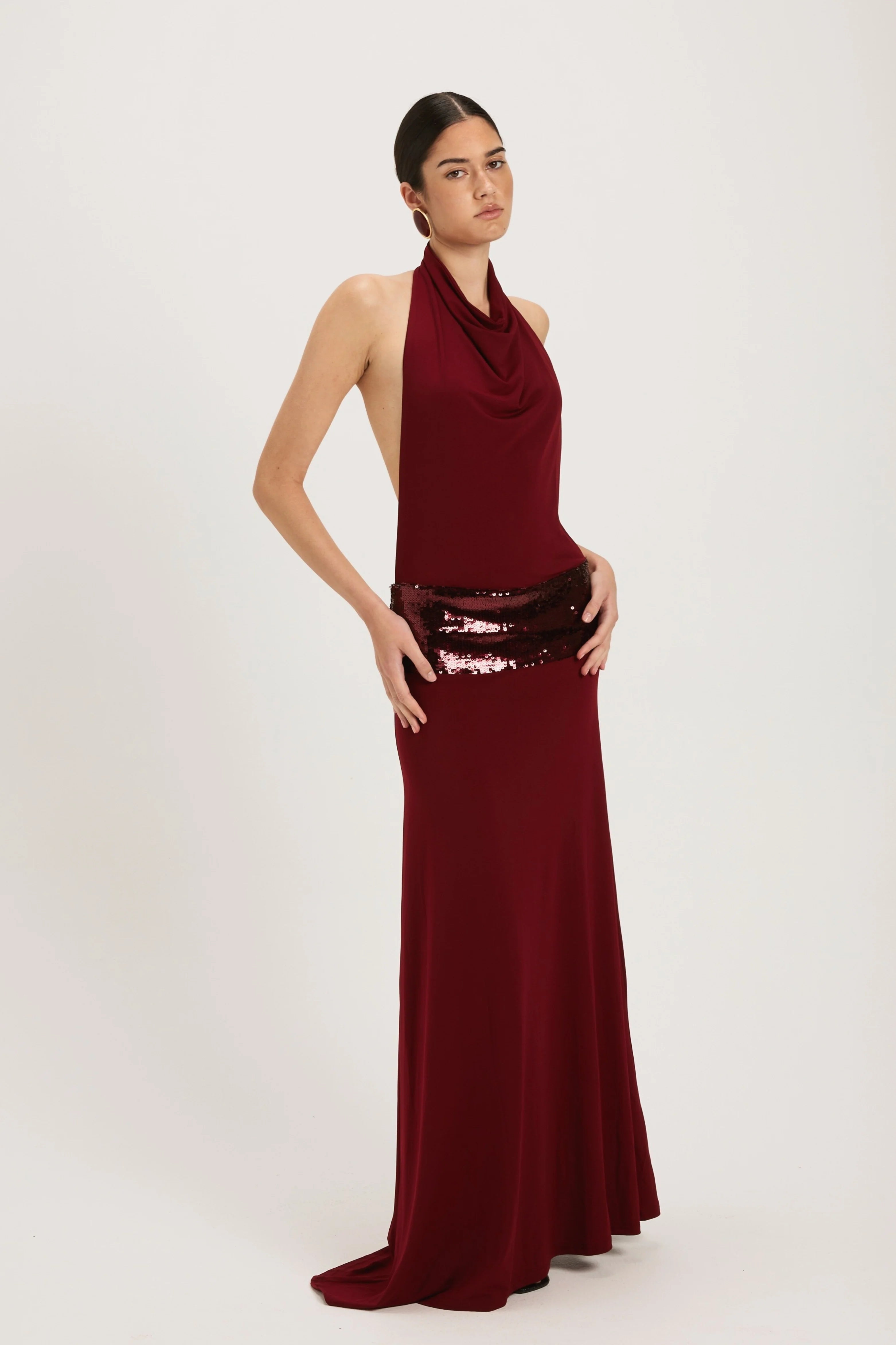 Adele Maxi Dress Red