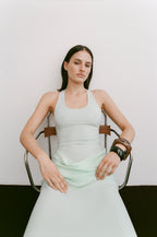 Jade Maxi Dress Bleached Aqua