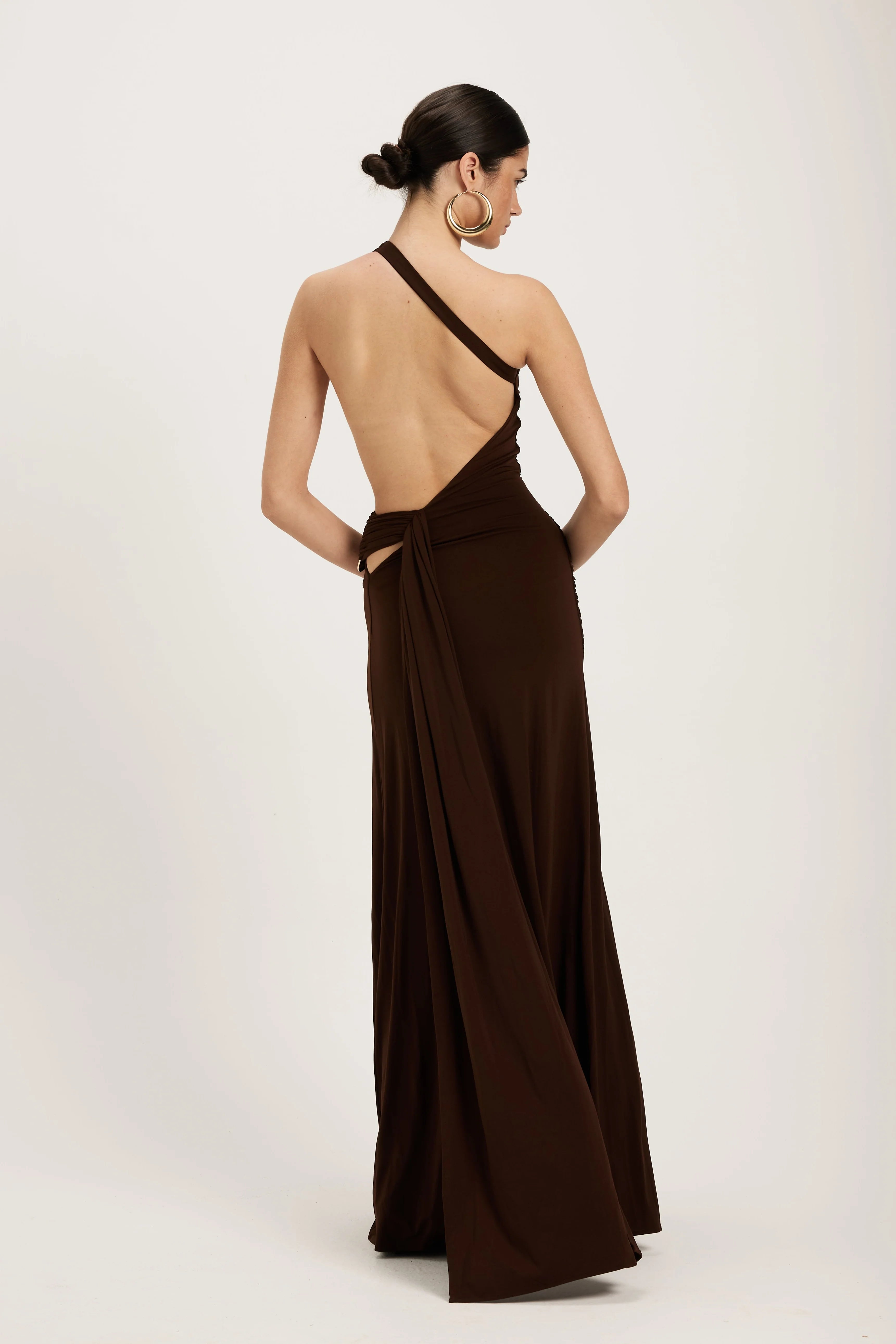 Gaia Gown - Brown