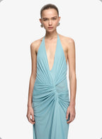 Xanthi V Neck Maxi Dress