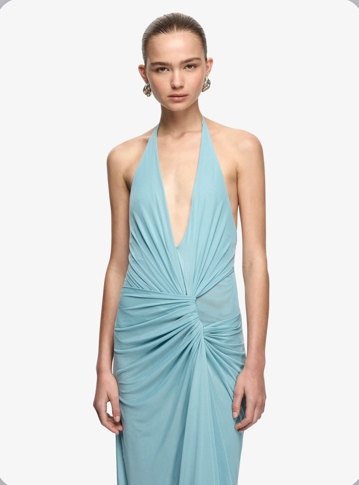 Xanthi V Neck Maxi Dress