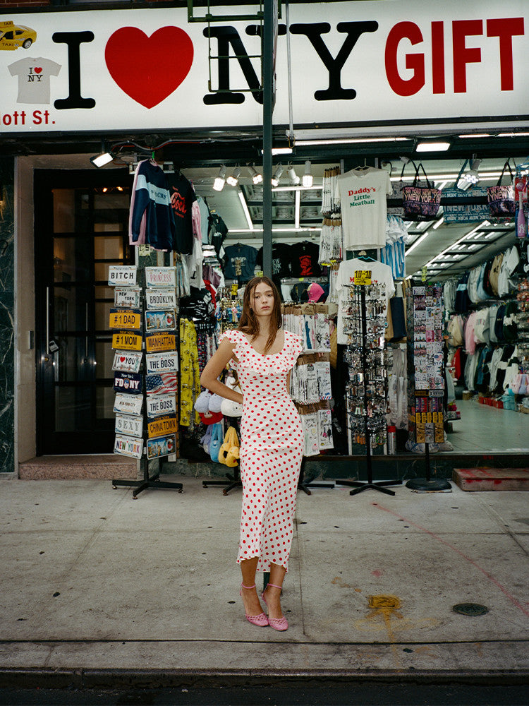 Claudia Polka Dot Maxi