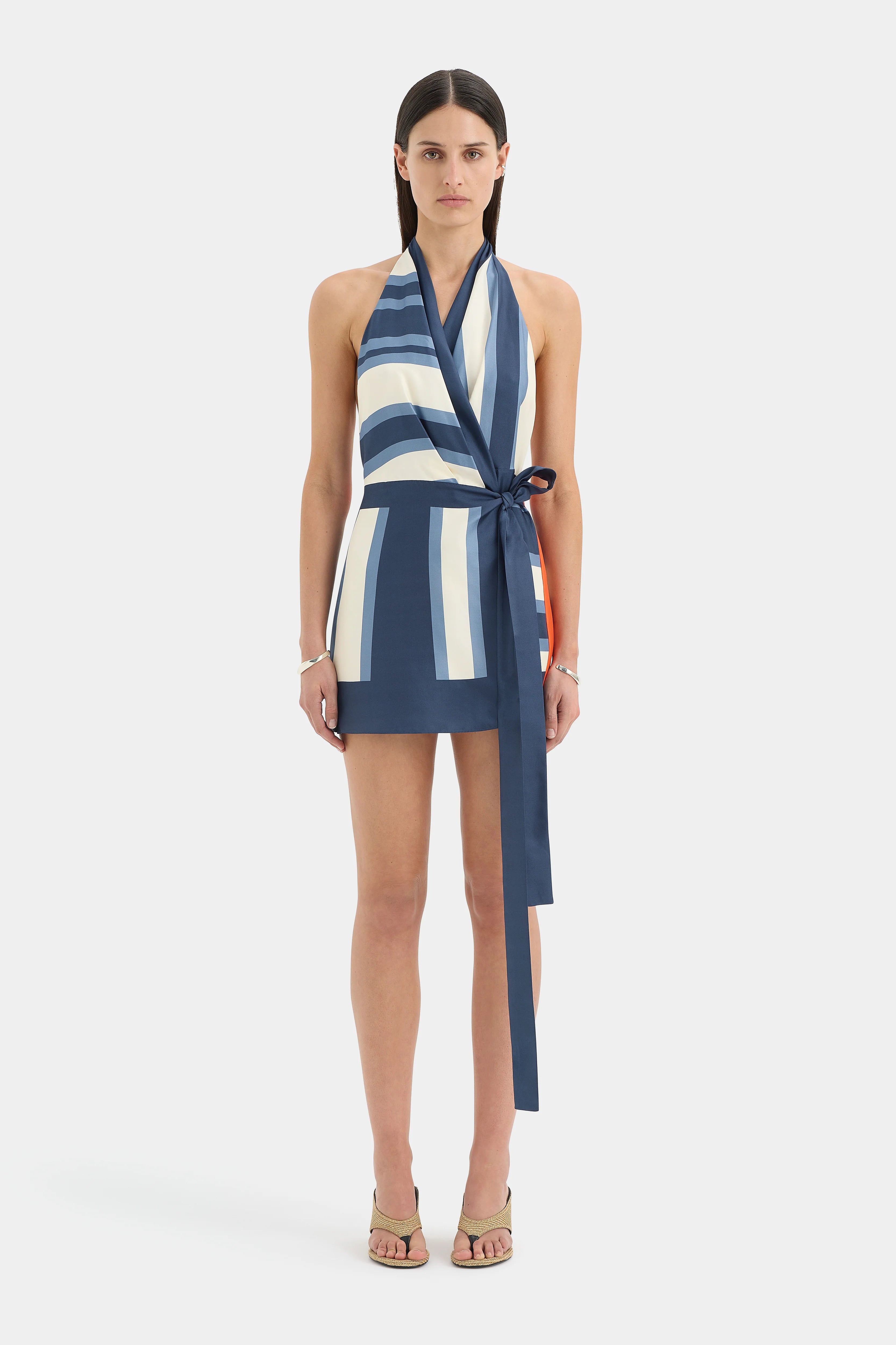 Dazed Wrap Mini Dress