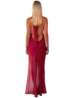 Jasmine Maxi Dress Wine