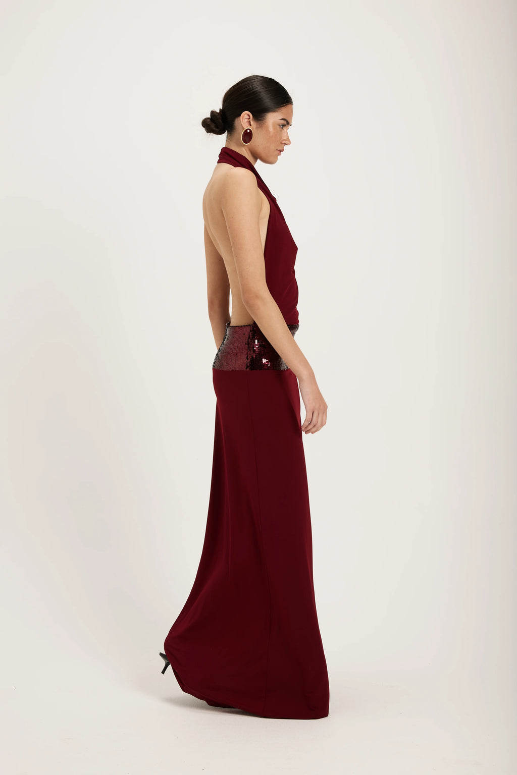 Adele Maxi Dress Red