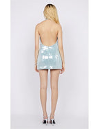 Shilou Sequin Mini Dress - Blue