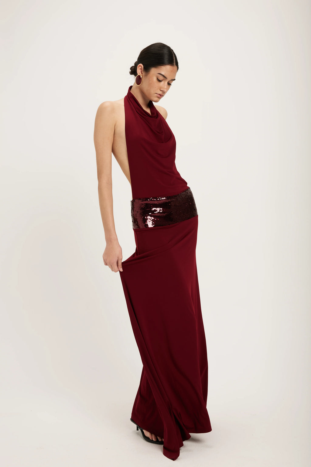 Adele Maxi Dress Red