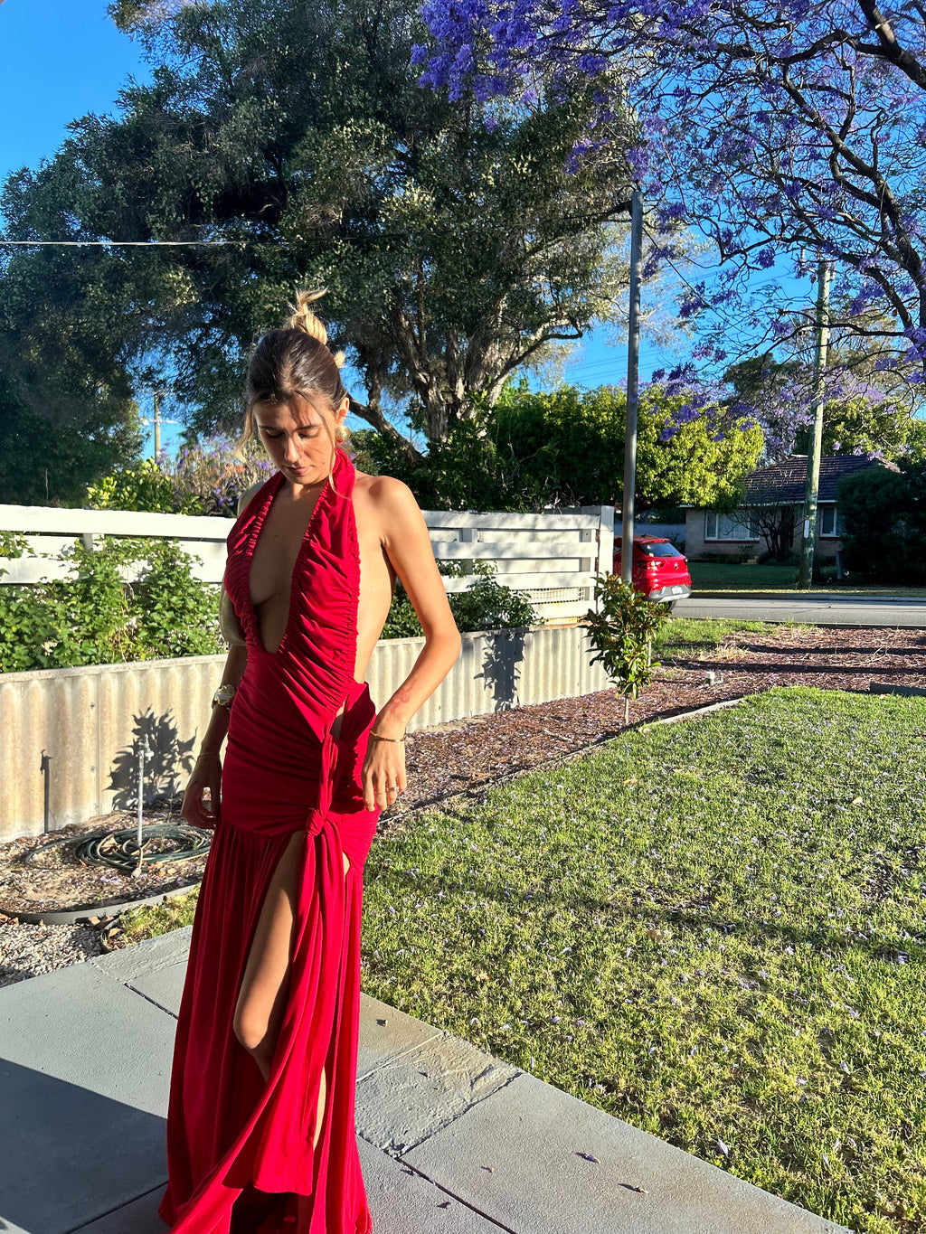Dakota Maxi Dress Red