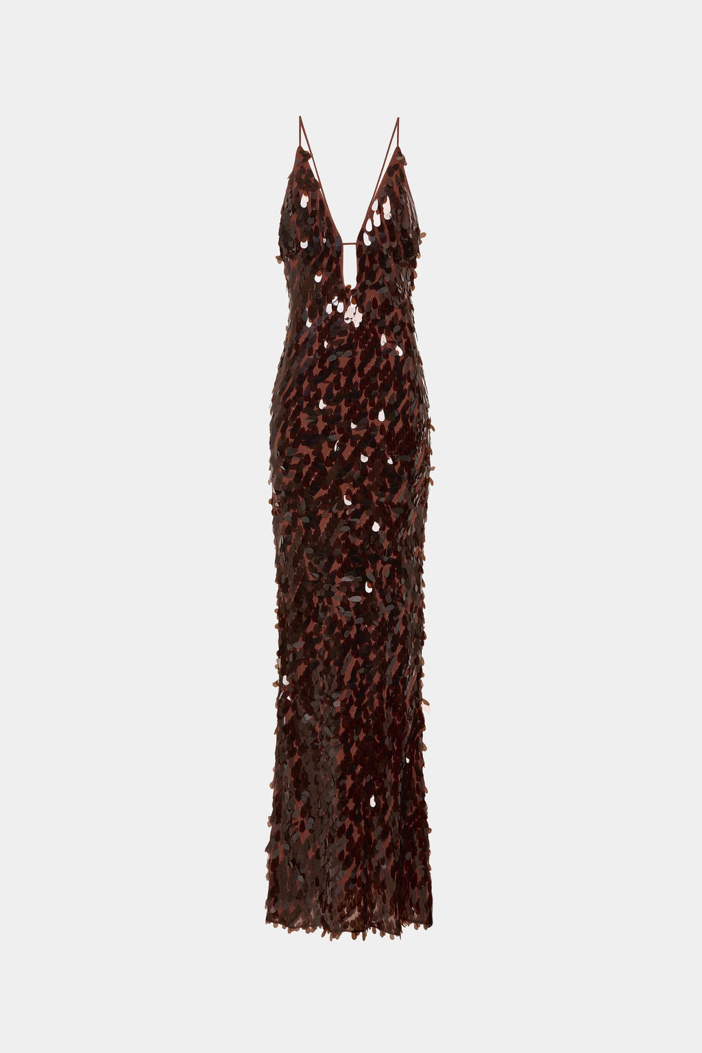 Saphire Sequin Maxi Dress Fig