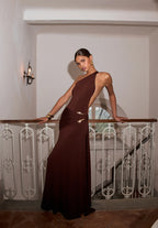 Gaia Gown - Brown
