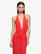 Xanthi V Neck Maxi