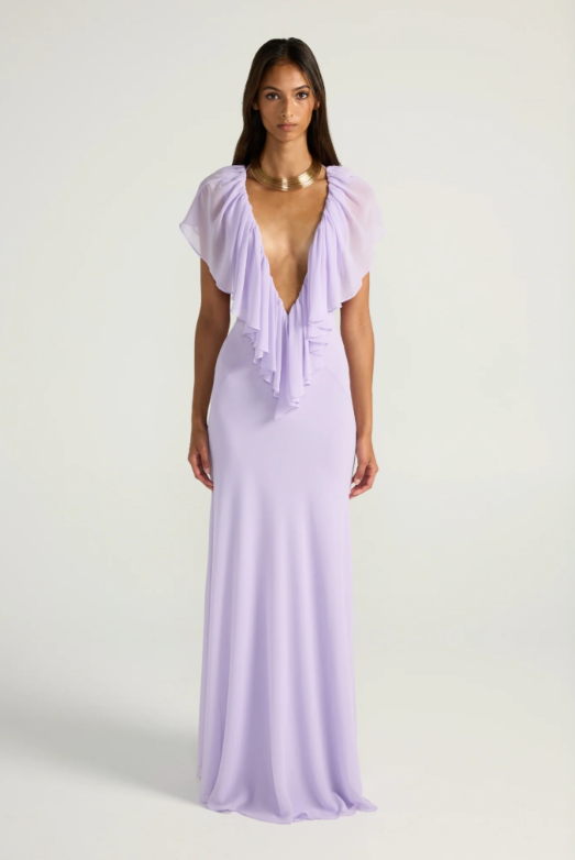 Clover Gown Lavender