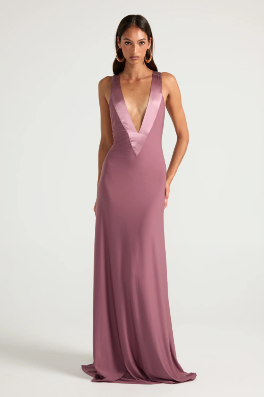 Rosa Gown Mauve