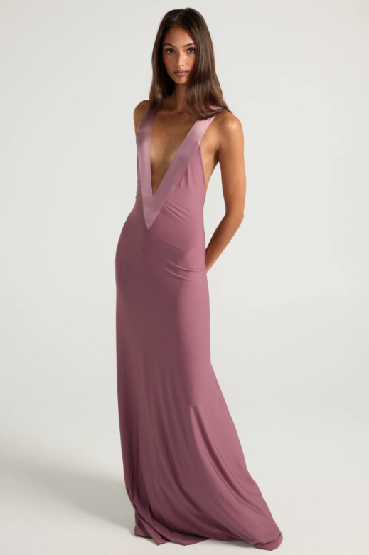 Rosa Gown Mauve