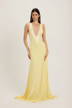 Rosa Gown Lemon