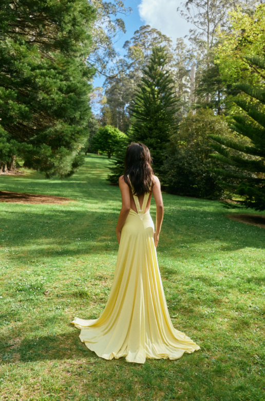 Rosa Gown Lemon