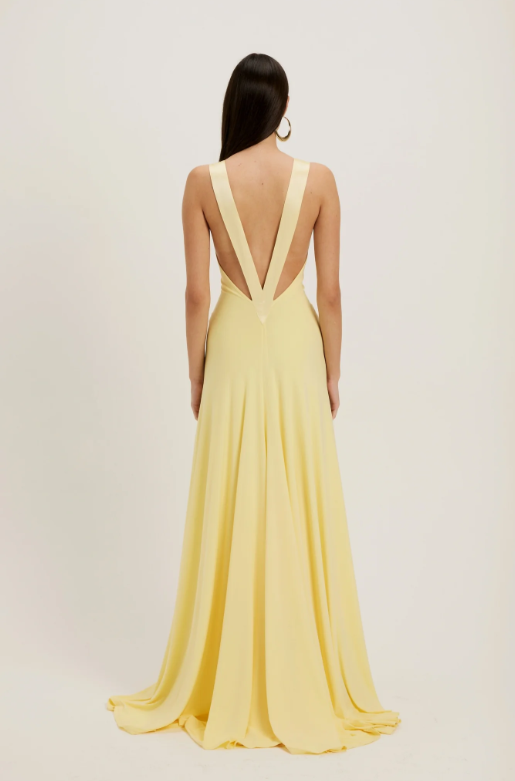 Rosa Gown Lemon