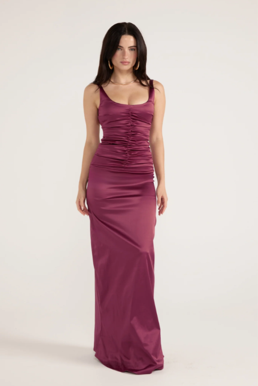 Atlein Gown Plum