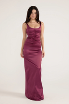 Atlein Gown Plum