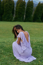 Clover Gown Lavender