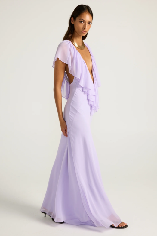 Clover Gown Lavender