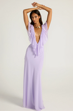 Clover Gown Lavender