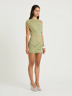 Otto Mini Dress Pistachio