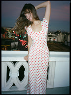 Claudia Polka Dot Maxi