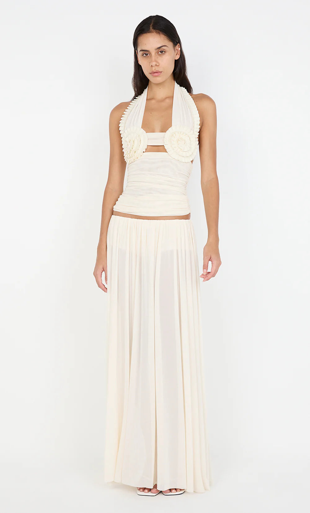 Dante Spiral Halter Top & Camille Maxi Skirt