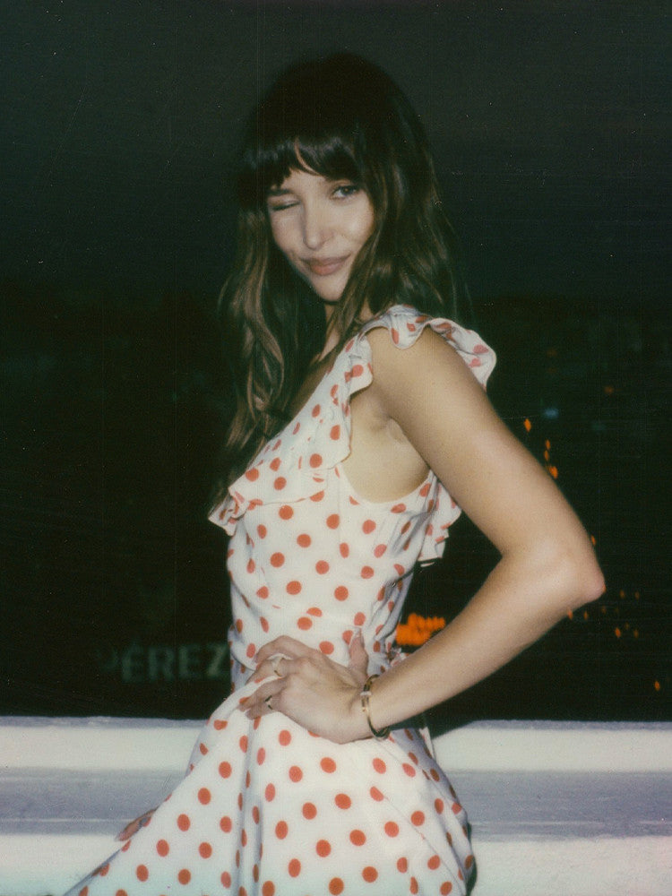 Claudia Polka Dot Maxi