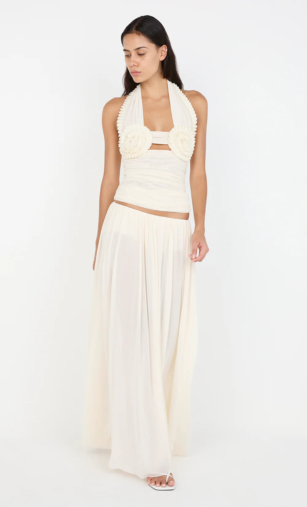 Dante Spiral Halter Top & Camille Maxi Skirt