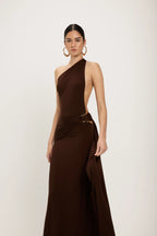 Gaia Gown - Brown