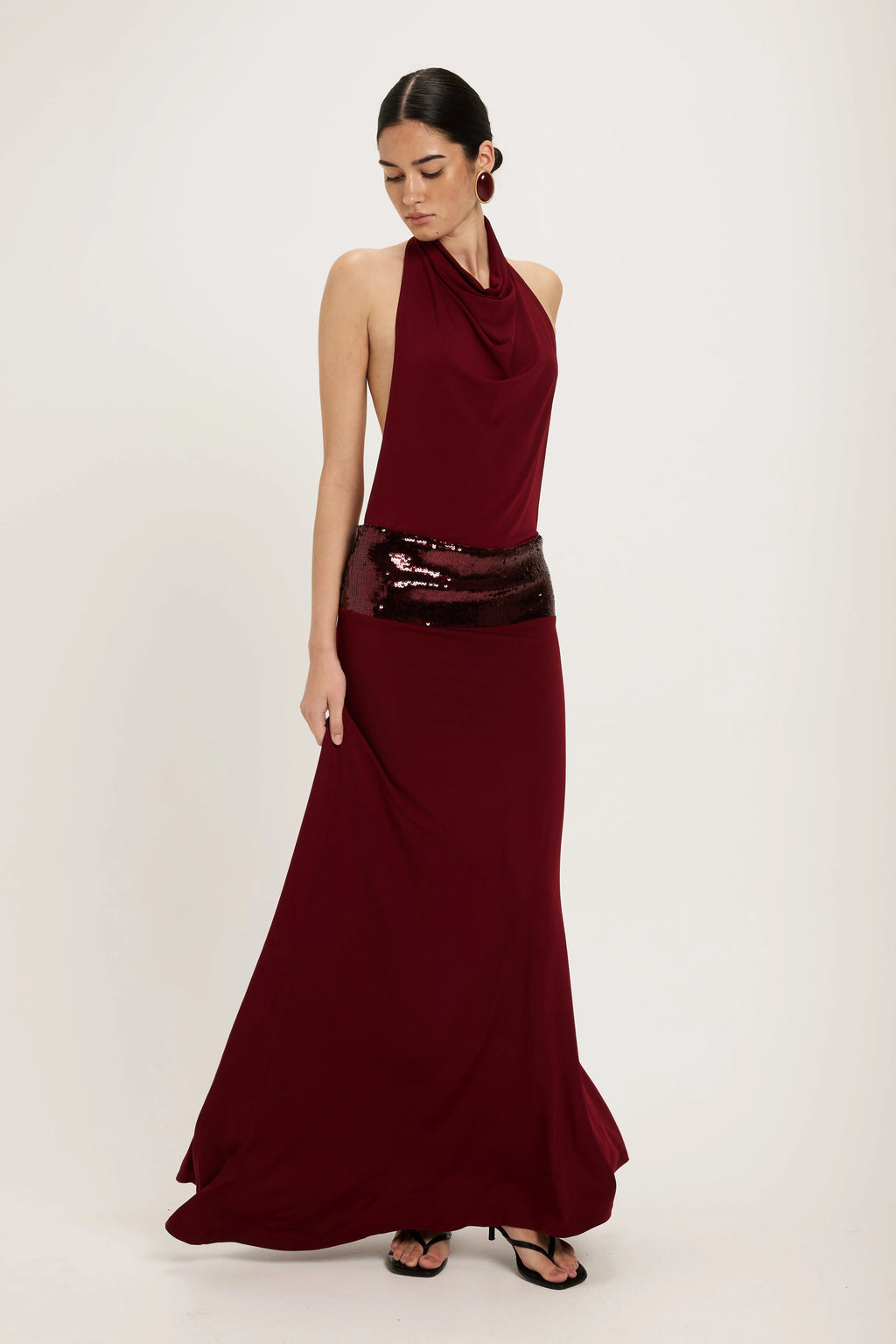 Adele Maxi Dress Red