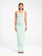 Jade Maxi Dress Bleached Aqua