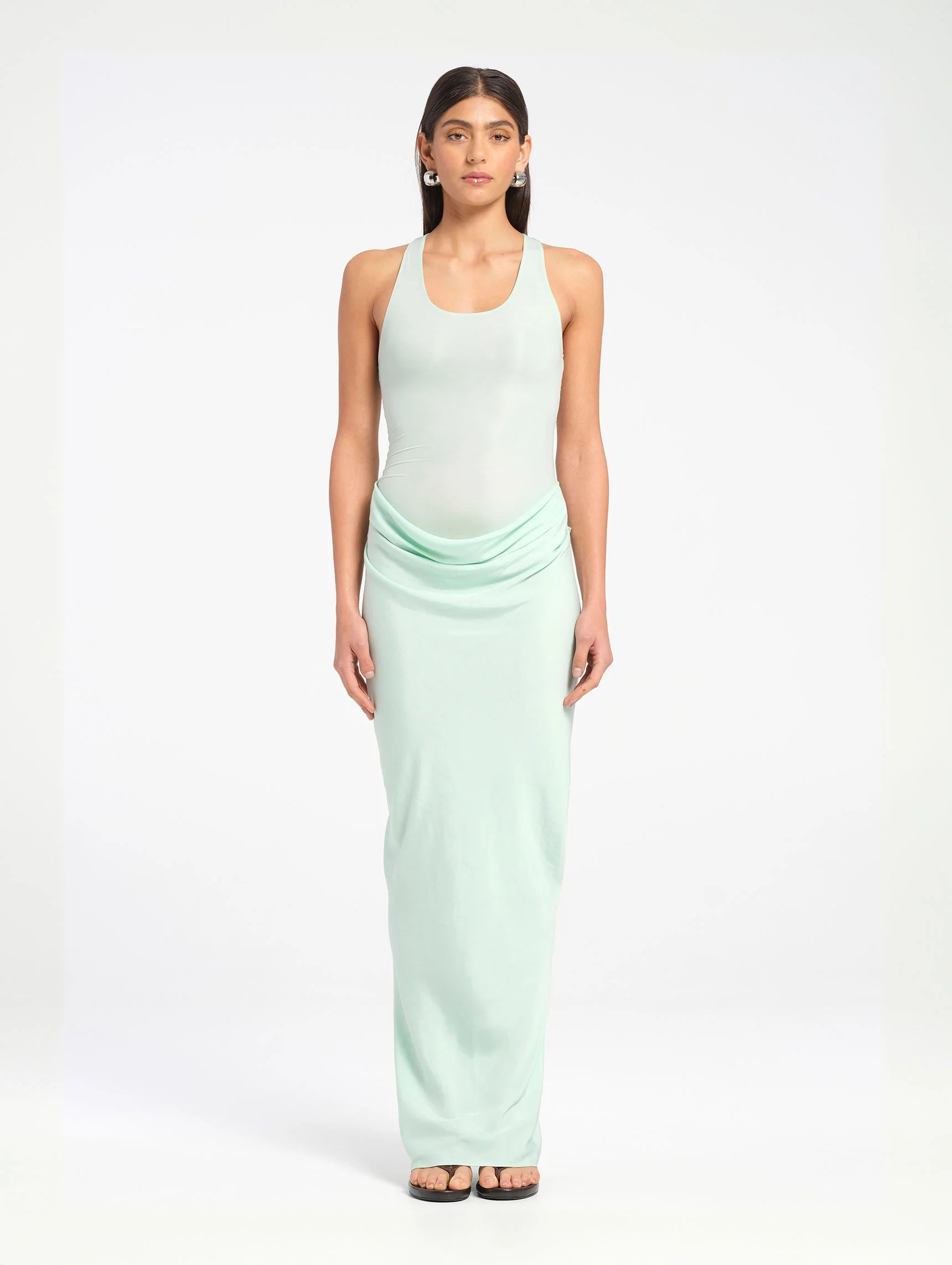 Jade Maxi Dress Bleached Aqua