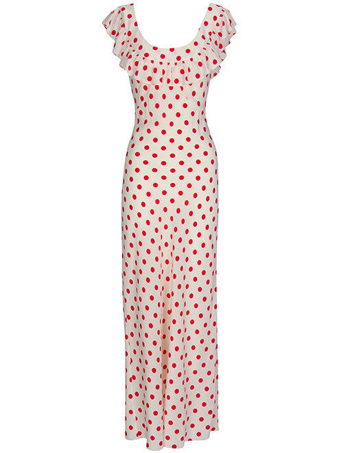 Claudia Polka Dot Maxi