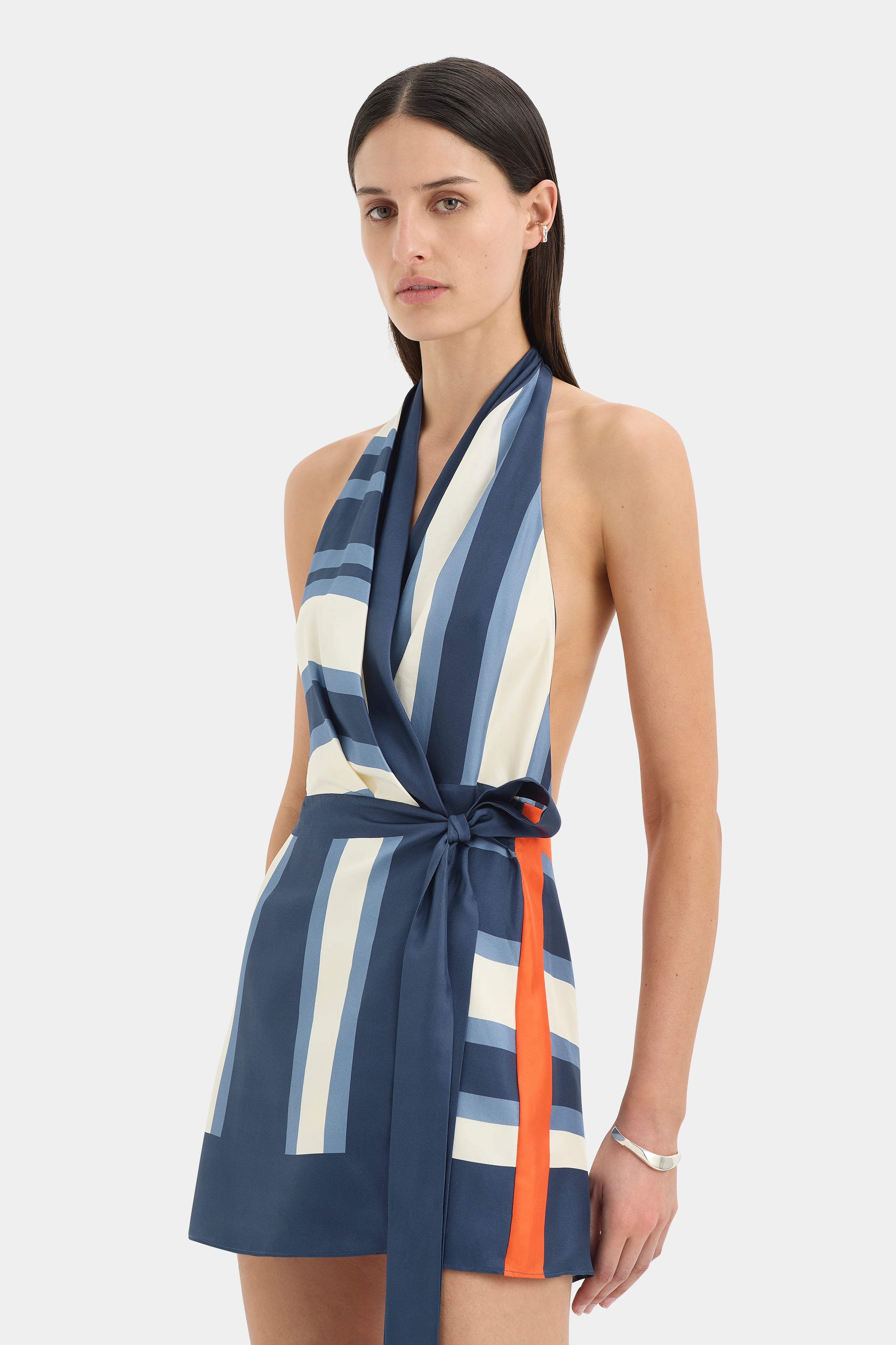 Dazed Wrap Mini Dress