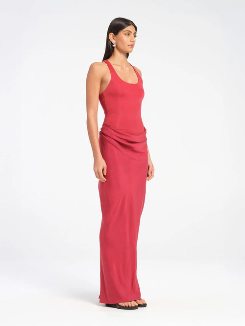 Jade Maxi Dress Scarlet